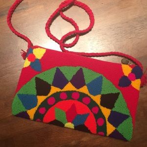 Handwoven Original Venezuelan Wayuu Cross-Body Bag